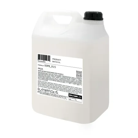 TANICA CREMA MANI E CORPO CON VITAMINA E - 5 litri - Linea PRIJA
